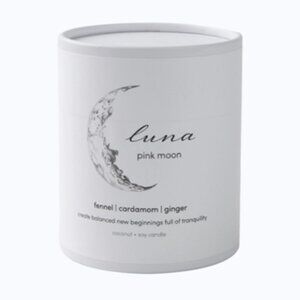 NEW Pink Moon Luna Candle